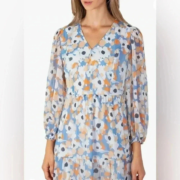 Joie Limited Edition Printed Maxi Dress Size M NWT - Picture 4 of 13